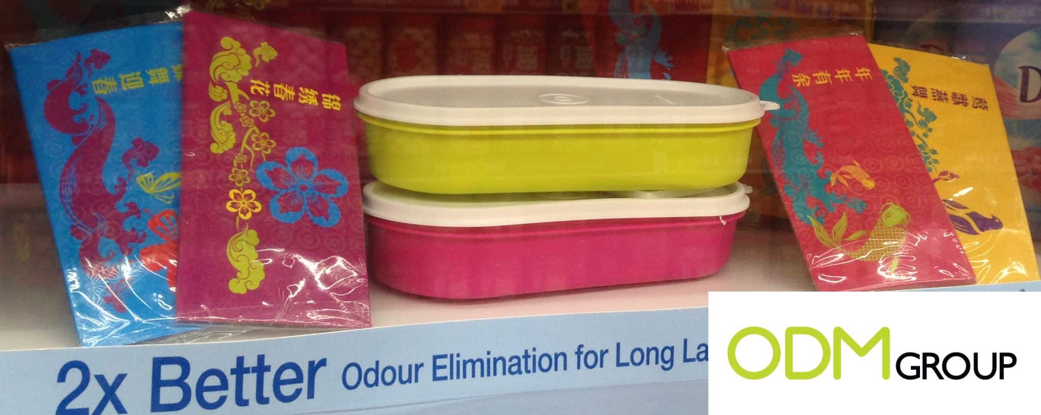 P&G Giveaways: Red Packets and tupperware