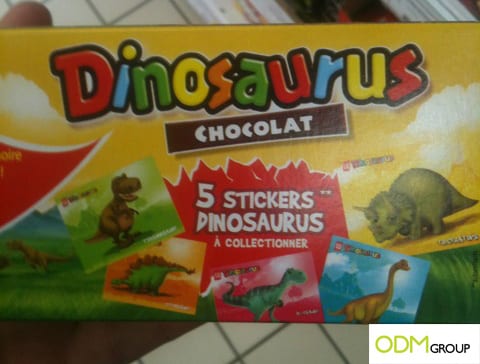 Dinosaurus Sticker Gift with Purchase