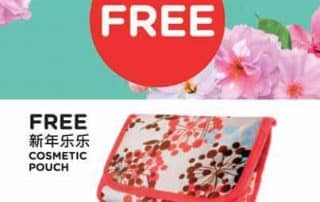 Giveaways - Watsons Cosmetic Pouches
