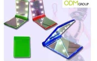 Business Gift Idea: LED Pocket Mirrors