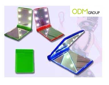 Business Gift Idea: LED Pocket Mirrors