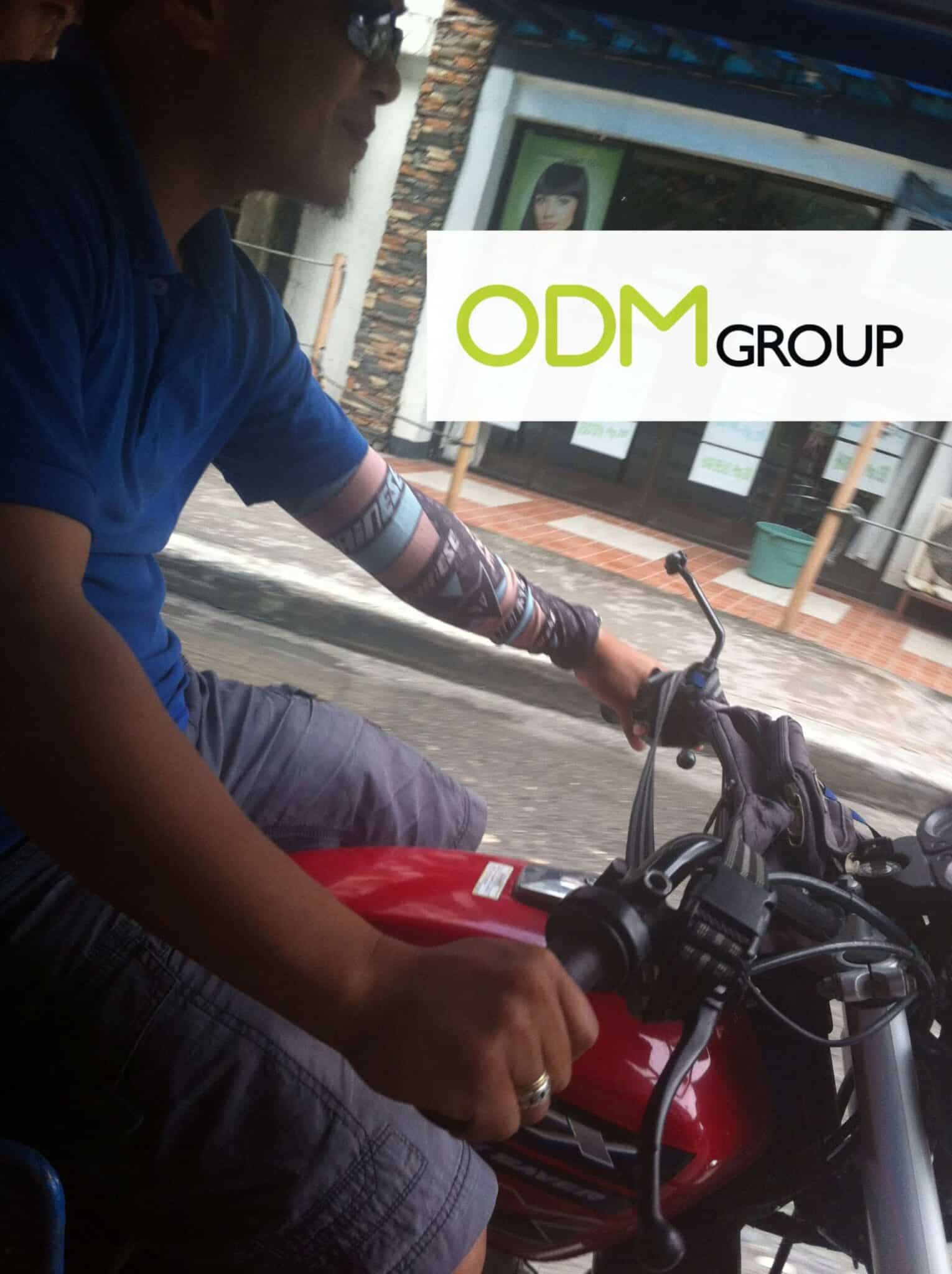 Marketing Gift - Tuktuk Driver with Arm Sleeve