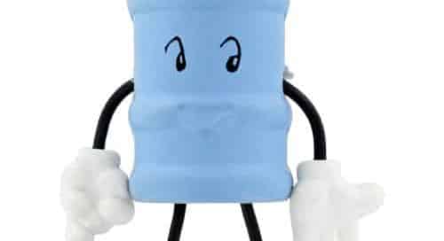 Marketing Gift: Water Bottle Figure Stress Balls
