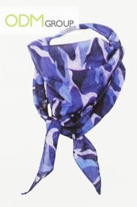 Purple jungle scarf - Promotional gift