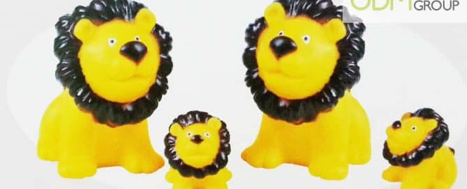 Rubber lion - Gift with purchase