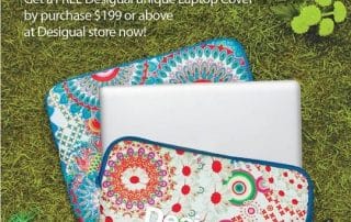 Clothe your laptop with Desigual’s Promo Gift