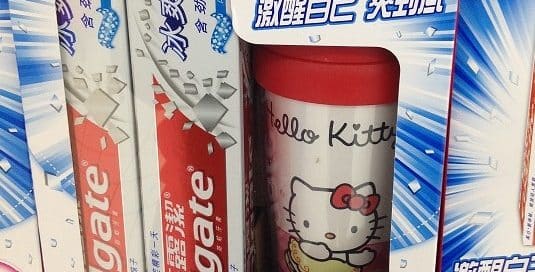 Colgate Marketing Campaign enlists Hello Kitty