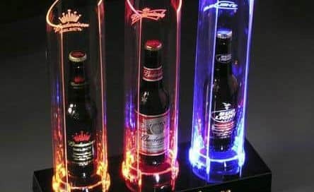 Looking for new ways of presenting your products? - Check out this amazing Point of Sale: LED Bottle Glorifier