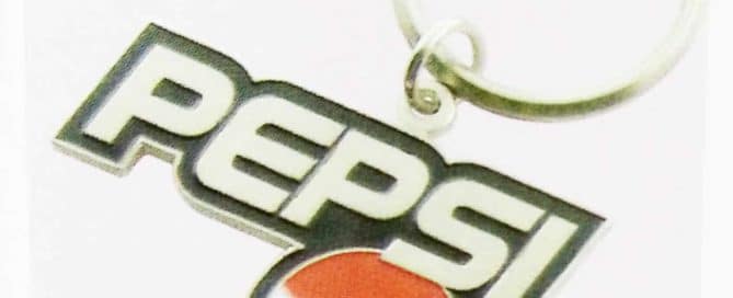 Pepsi keychain - promo giveaway