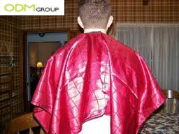 Using Promotional Products: Branding our Capes at Hair Dressers