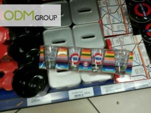 Branded promotional products - shot glasses