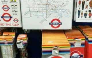 Branded promotional products - Underground's map and stickers