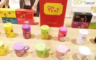 Or Tea's Point of Sales Packaging!