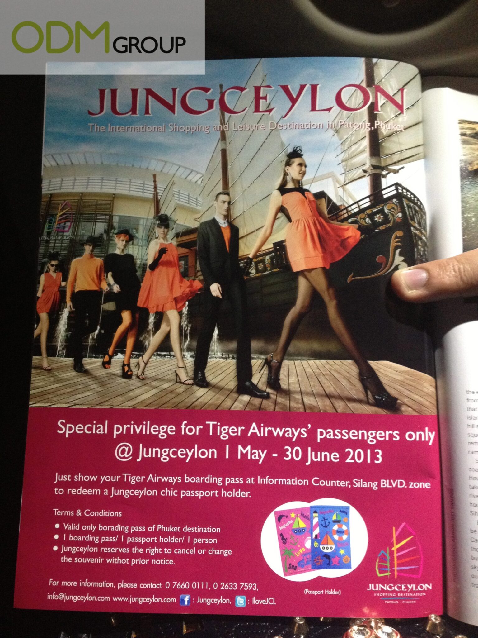 Fly with Tiger Airways for Chic Custom Passport Holder!
