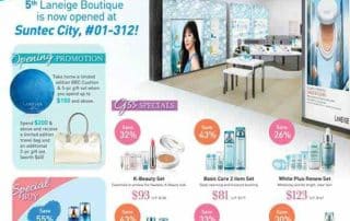 Laneige Celebrates Opening Special with In Store Marketing!