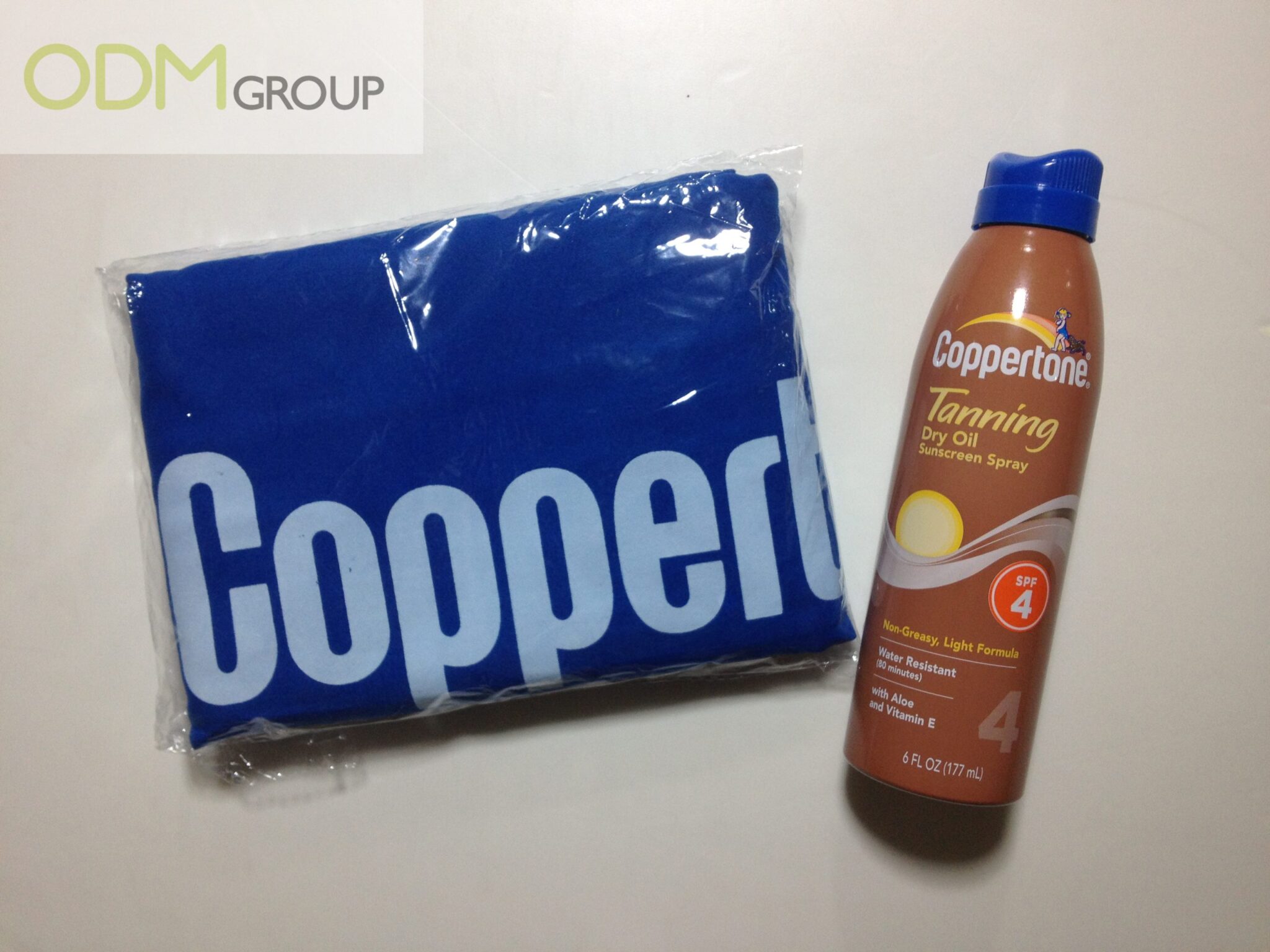 Coppertone’s Summer Marketing Merchandise – Custom Beach Towel