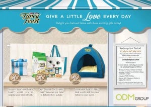 Fancy Feast’s Gift with redemption - tote bag and cat bed