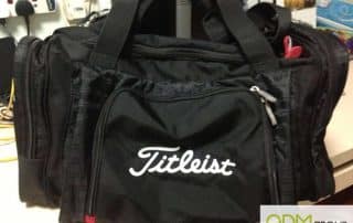 A free Custom Duffel Bag by Titleist