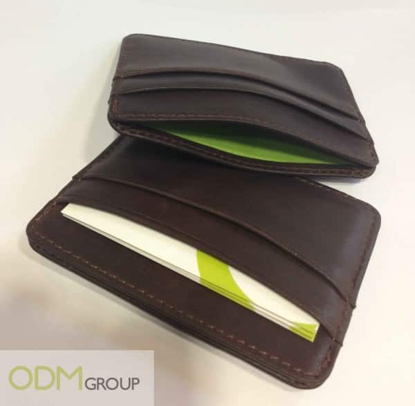 Special Offer on Marketing Merchandise – Leather High End Cardholders