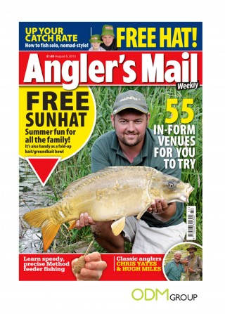 Covermount Gift with Angler's Mail