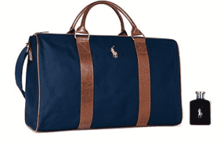 Go on a weekend getaway with Ralph Lauren’s custom duffel