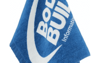 Customized towel: Bodybuilding.com