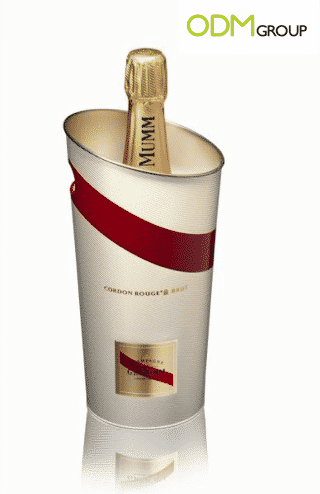 Stay fresh with your customers with this customized ice bucket