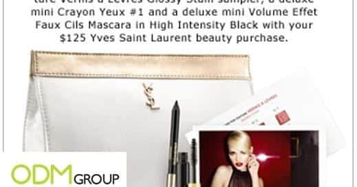 Gift with Purchase: Yves Saint Laurent’s cosmetics bag
