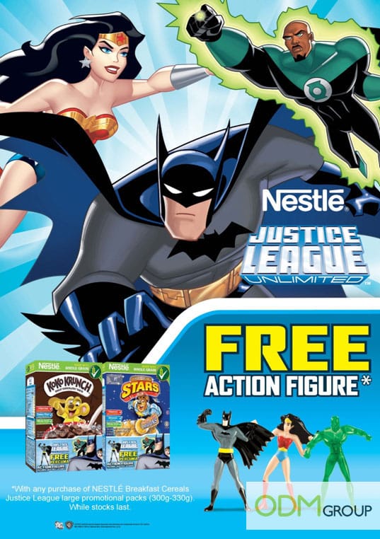 Justice League Post Cereal Superman Promo Action Figure 