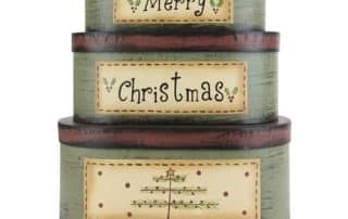 Christmas nested boxes