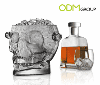 Stay fresh with your customers with this customized ice bucket