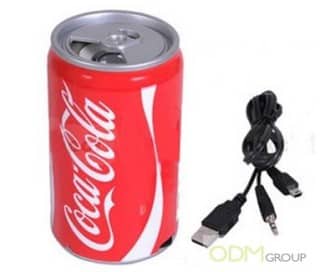 Promo gift idea: Cola speaker