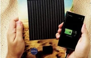 NIVEA Solar chargers