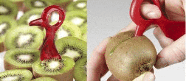 These customized fruit peelers will help to get your daily dose of Vitamin C.