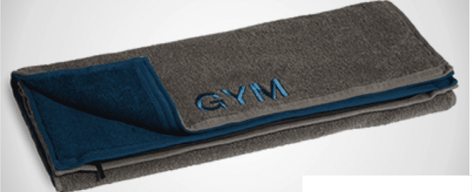 Don't Dirty Your Belongings in the Gym, Use This Cool and Unique Towel