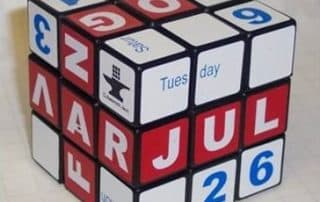 Cube Calendar