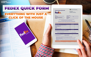 Fedex Quick Form.