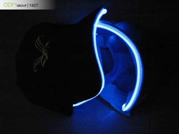 Creative And Crazy Designs For Promotional Baseball Caps: LED Baseball Cap