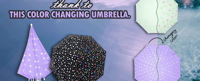 color changing umbrella