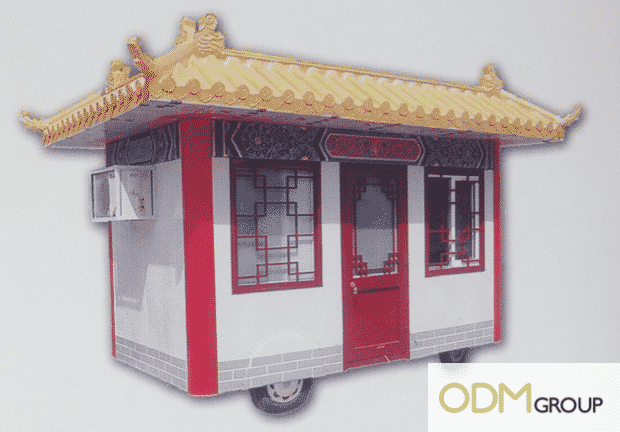 Chinese Style Food Cart