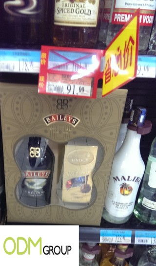 New promotional package of Baileys