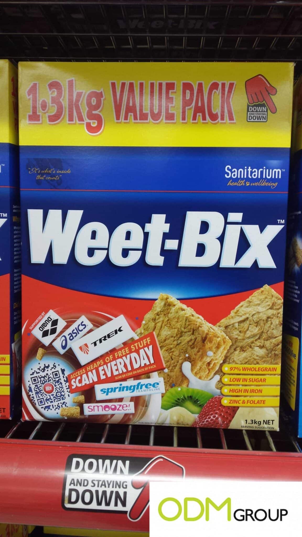 Unique marketing idea by Weet-Bix