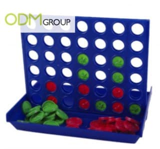 four in a row marketing gift games