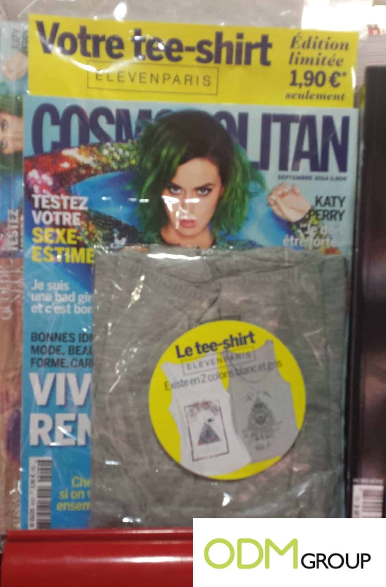 Magazine giveaway adds value for on shelf publications
