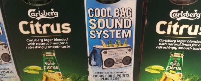 Cooler Bag With Speaker Promo By Carlsberg