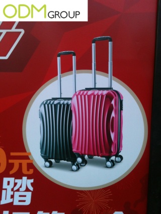 Anta offering premium promo gift- trolley case!