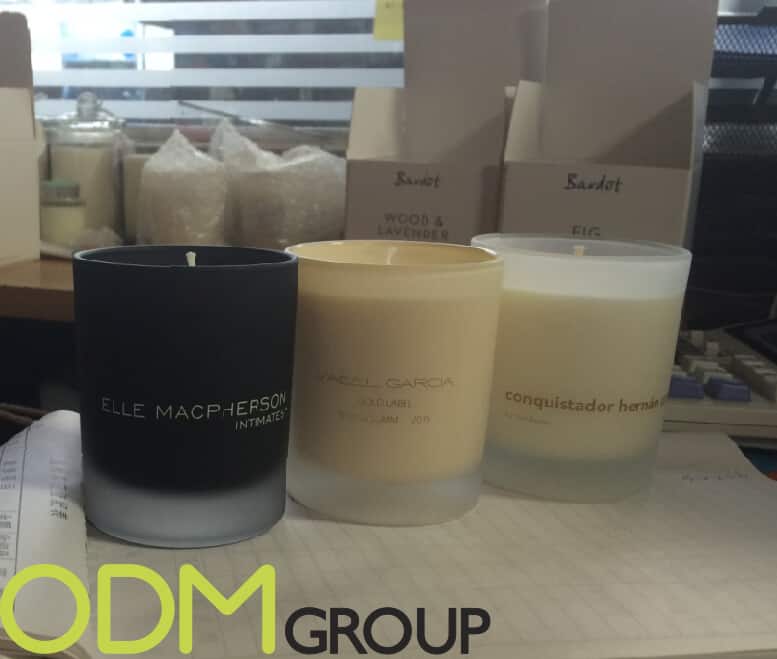 Candle promo gift highend scented candle