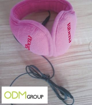 Promotional headphones for the winter months