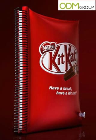 KitKat in Brazil Surprises the Market with an Exclusive Pillow Notebook