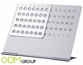 Brilliant idea - Customized Aluminium Calendar